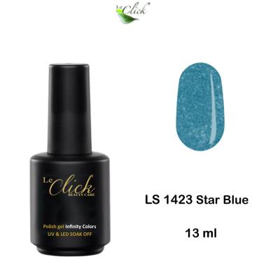 Le click Polish Gel Infinity ( LS-1423 ) Star Blue 13 ml